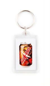 Acrylic 2 sides key-ring components CK-40