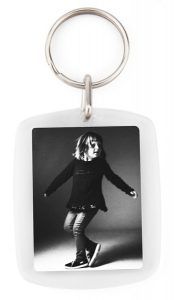 Acrylic 2 sides key-ring components CR-30