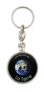 Metal 2 sides key-ring components MO-33