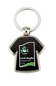 Metal 2 sides T-shirt key-ring components MX