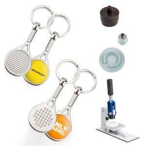 Kit de Porte-clés métalliques MTN Tennis o MPD Padel