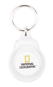 Acrylic 2 sides key-ring components CR-25