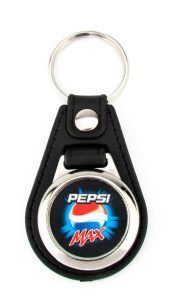 Synthetic leather 1 or 2 sides key-ring components MD-25